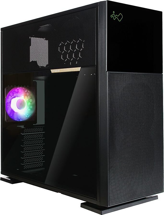 in Win 515 Black ARGB (IW-CS-515BLK-1AL120) цена и информация | Arvutikorpused | kaup24.ee