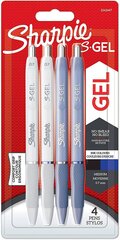 sharpie, гелевая ручка s-gel fashion, смесь цветов, 4 шт, 0,7 мм цена и информация | Письменные принадлежности | kaup24.ee