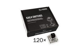 Glorious PC Gaming Race Kailh Box Black switch’ile | Linear & Silent, 120 tk hind ja info | Klaviatuurid | kaup24.ee