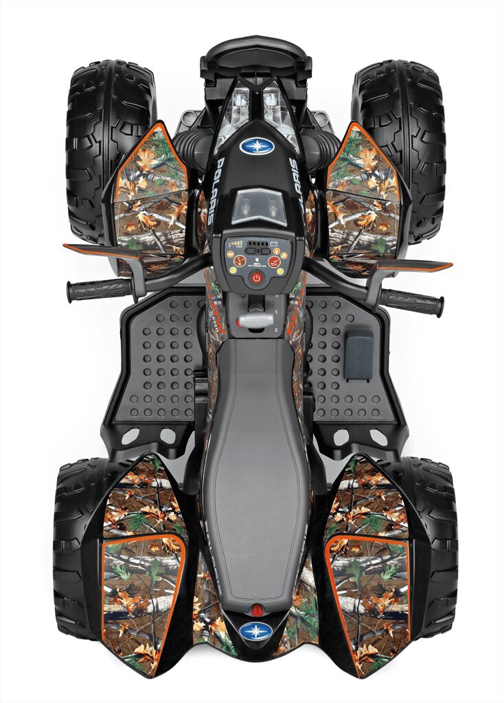 Peg Perego Polaris Outlaw Camo 12V/330W, Laste elektriline ATV. hind ja info | Laste elektriautod | kaup24.ee