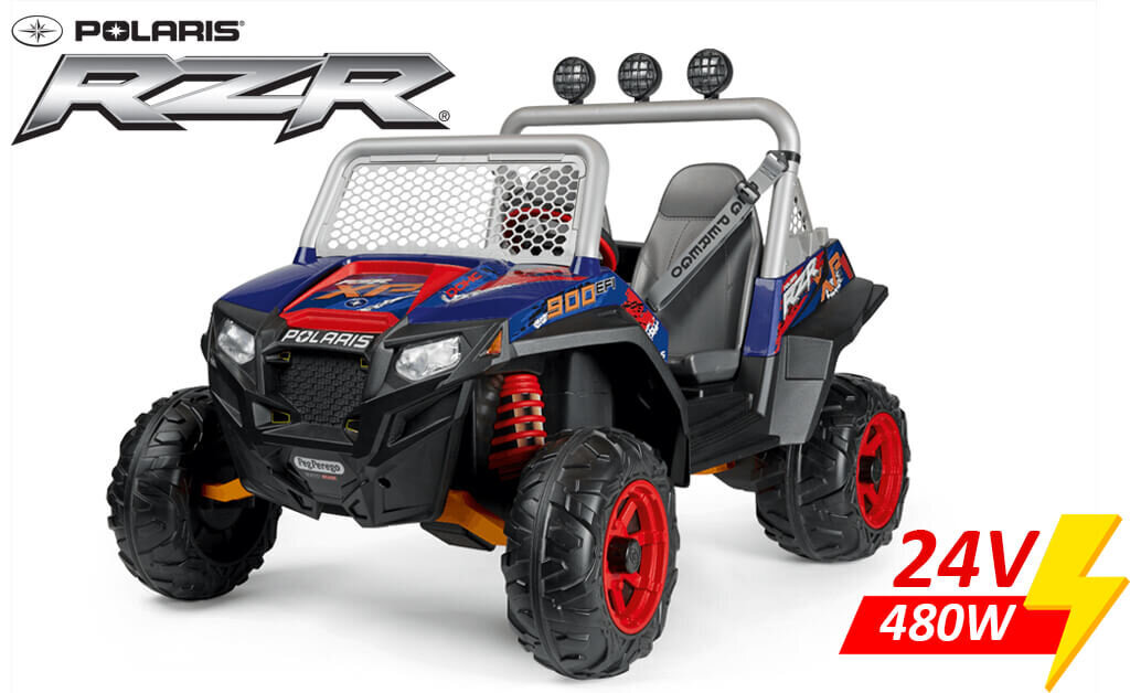 Kahekohaline laste maastur Peg Perego Polaris RZR 900 XP 24V/480W hind ja info | Laste elektriautod | kaup24.ee