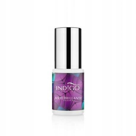 Indigo Black Poison Arte Brillante Gel Brush 5 ml hind ja info | Maniküüri ja pediküüri tarvikud | kaup24.ee