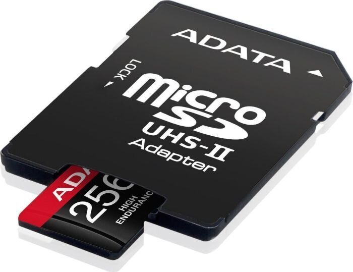 Adata High Endurance 256GB microSDXC UHS-I U3 hind ja info | Fotoaparaatide mälukaardid | kaup24.ee