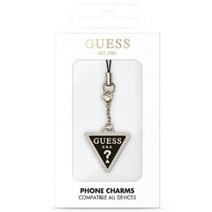 Guess zawieszka GUCPMTDCK Phone Strap Triangle Diamond Charm with Rhinestones цена и информация | Mobiiltelefonide hoidjad | kaup24.ee