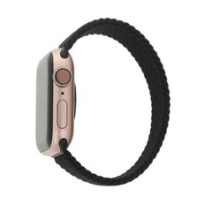 Elastic band L for Apple Watch 38|40|41 mm length 155 mm black цена и информация | Аксессуары для смарт-часов и браслетов | kaup24.ee