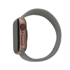 Elastic band XS for Apple Watch 42|44|45 mm length 135 mm light gray цена и информация | Аксессуары для смарт-часов и браслетов | kaup24.ee