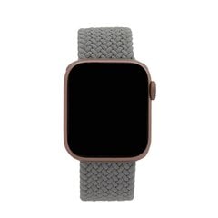 Elastic band XS for Apple Watch 42|44|45 mm length 135 mm light gray цена и информация | Аксессуары для смарт-часов и браслетов | kaup24.ee