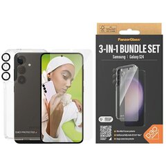 PanzerGlass Bundle 3in1 Sam S24 S921 Hardcase + Screen Protector + Camera Lens B1210+7350 цена и информация | Чехлы для телефонов | kaup24.ee