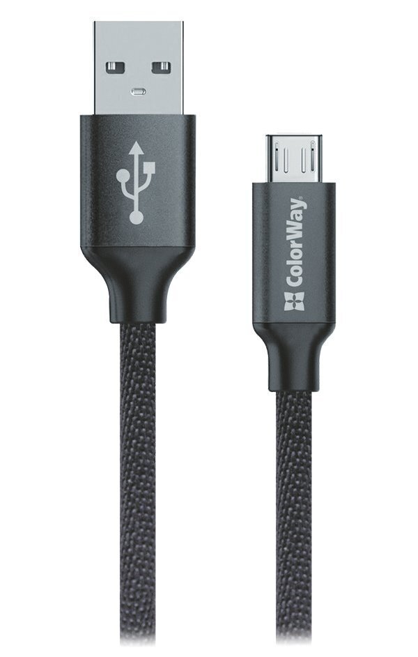 ColorWay USB - Micro-USB цена и информация | Mobiiltelefonide kaablid | kaup24.ee