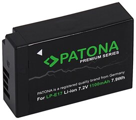 Patona Canon LP-E17 hind ja info | Akud, patareid fotoaparaatidele | kaup24.ee