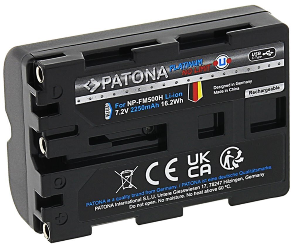 Patona NP-FM500H цена и информация | Akud videokaameratele | kaup24.ee