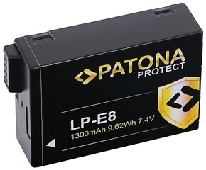 Patona LP-E8/LP-E8+ hind ja info | Akud videokaameratele | kaup24.ee