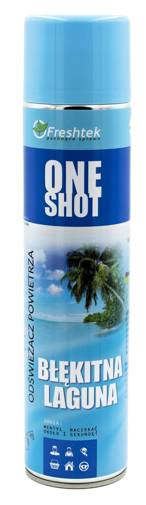 Freshtek One Shot Blue Lagoon õhuvärskendaja hind ja info | Õhuvärskendajad | kaup24.ee