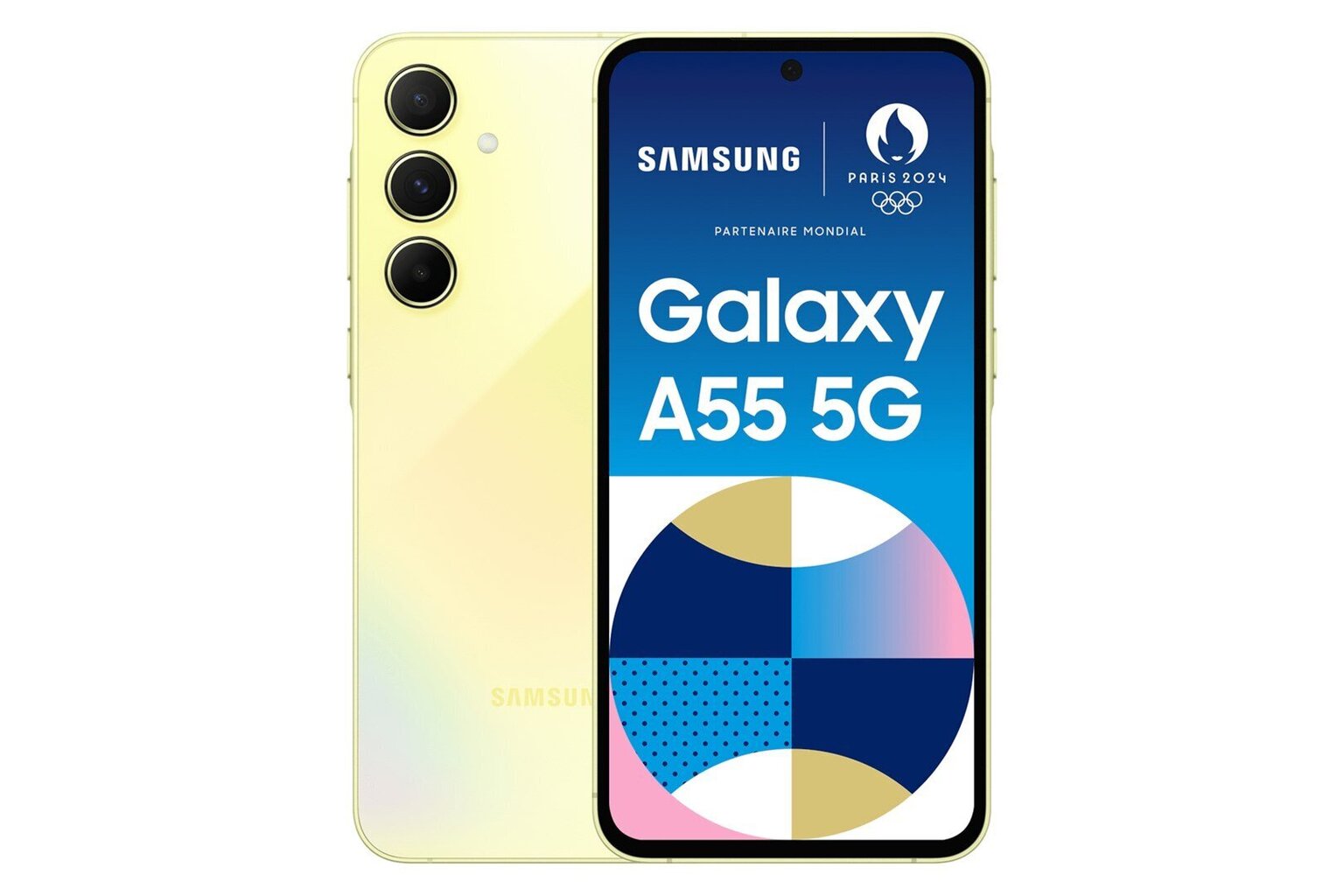 Samsung Galaxy A55 5G Awesome Lemon цена и информация | Telefonid | kaup24.ee