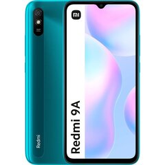 Xiaomi Redmi 9A 2/32GB, Green hind ja info | Telefonid | kaup24.ee