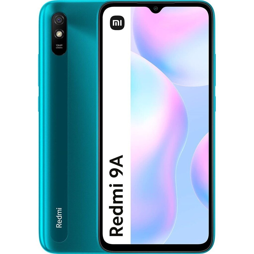 Xiaomi Redmi 9A 2/32GB, Green hind ja info | Telefonid | kaup24.ee