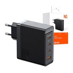 Wall charger McDodo GAN 3xUSB-C + USB, 100W (black) цена и информация | Зарядные устройства для телефонов | kaup24.ee
