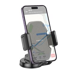 Borofone Car holder BH109 Adelante to dashboard black цена и информация | Mobiiltelefonide hoidjad | kaup24.ee