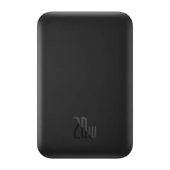 Mini Wireless PowerBank 20W Baseus (black) цена и информация | Зарядные устройства Power bank | kaup24.ee