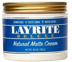 Juuksepomade Layrite Natural Matte Cream, 297g цена и информация | Средства для укладки волос | kaup24.ee