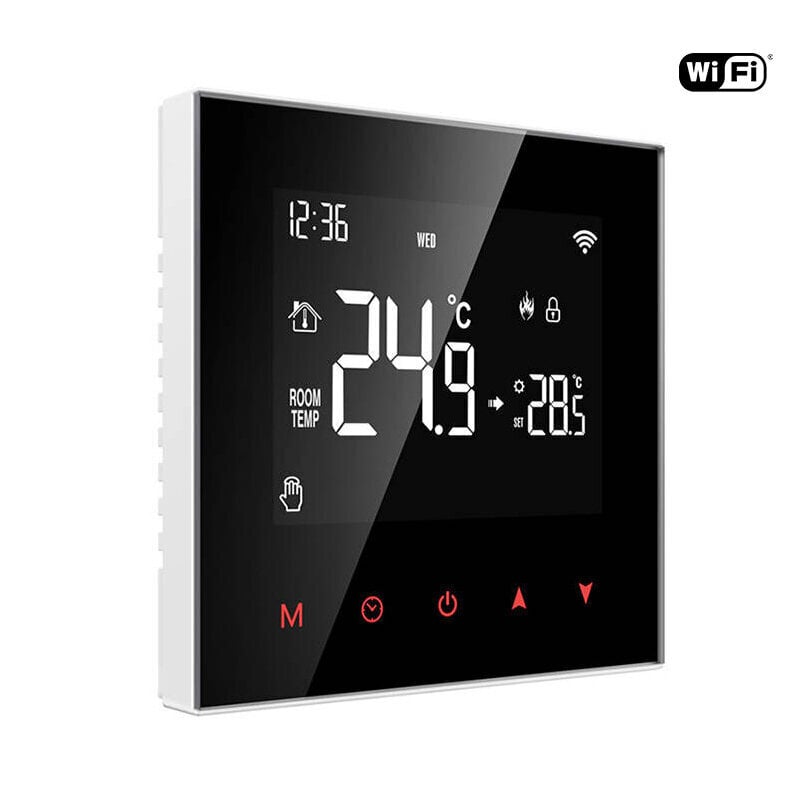 Avatto Smart Boiler Heating Thermostat WT100 3A WiFi Tuya цена и информация | Küttekehad | kaup24.ee