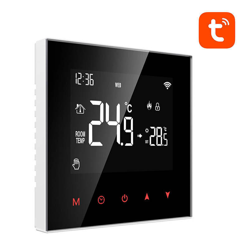 Avatto Smart Boiler Heating Thermostat WT100 3A WiFi Tuya цена и информация | Küttekehad | kaup24.ee