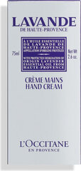 Kätekreem L'occitane Lavender Harvest Crème Mains, 75ml hind ja info | Kehakreemid, kehaspreid | kaup24.ee