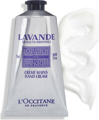 Kätekreem L'occitane Lavender Harvest Crème Mains, 75ml цена и информация | Кремы, лосьоны для тела | kaup24.ee