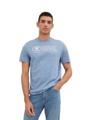 Мужская футболка Tom Tailor, голубая цена и информация | Мужские футболки | kaup24.ee