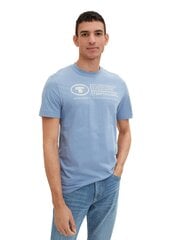 Мужская футболка Tom Tailor, голубая цена и информация | Meeste T-särgid | kaup24.ee