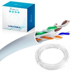 Extralink CAT6 UTP (U|UTP) Indoor | Витая пара | 50M цена и информация | Кабели и провода | kaup24.ee