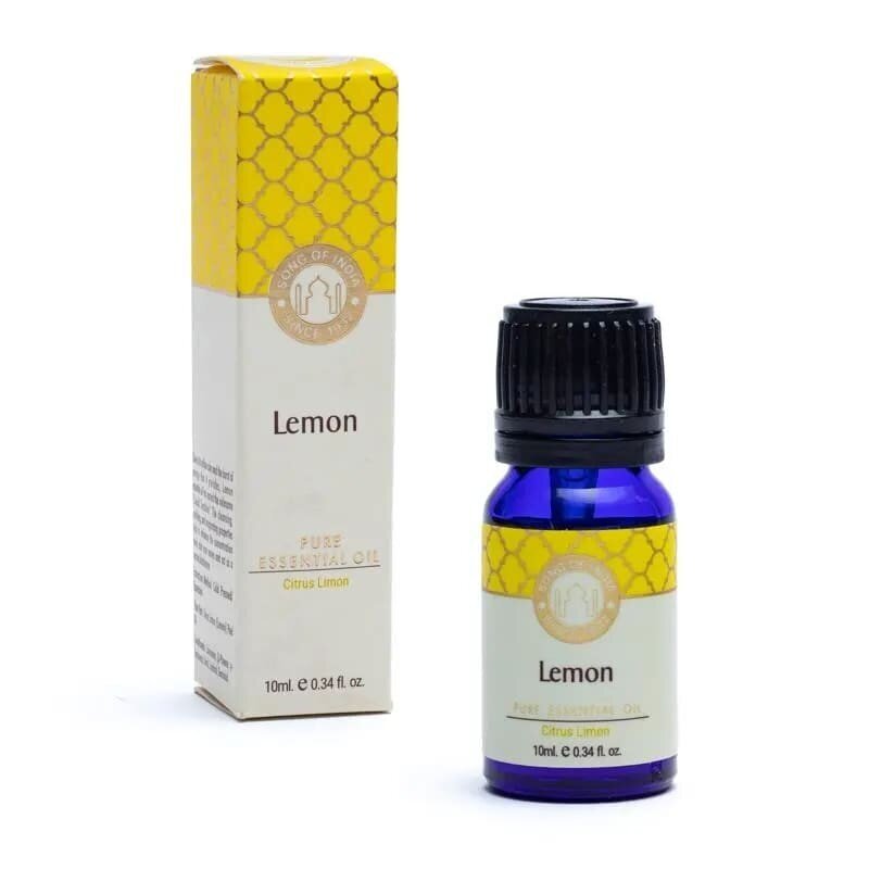 Sidruni eeterlik õli Lemon, Song of India, 10ml hind ja info | Eeterlikud ja kosmeetilised õlid | kaup24.ee