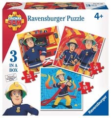 Mõistatus tuletõrjuja Sam Ravensburger, 36.25.49. цена и информация | Пазлы | kaup24.ee