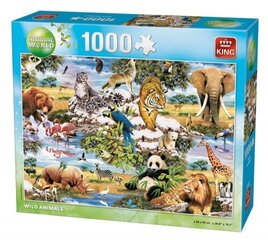 King - Puzzle 1000 Wonders Of The Wild цена и информация | Пазлы | kaup24.ee