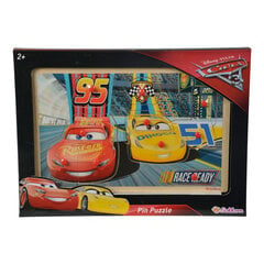 Echhorn Disney Cars 3 puidust pusle цена и информация | Пазлы | kaup24.ee