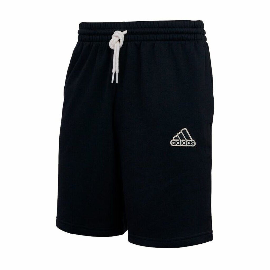 Lühikesed Spordipüksid Adidas French Terry, must hind ja info | Meeste spordiriided | kaup24.ee