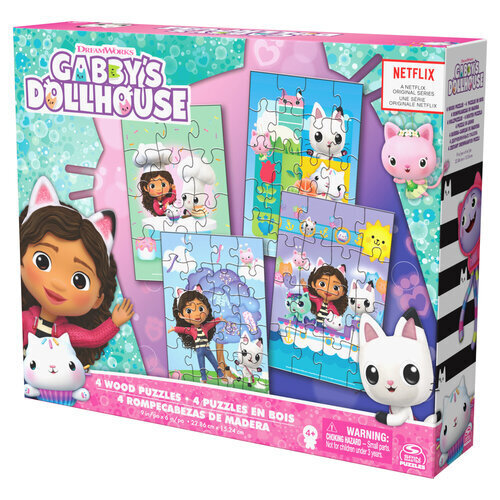 Pusle komplekt Spinmaster Games Gabbys Dollhouse 6067990 цена и информация | Pusled | kaup24.ee