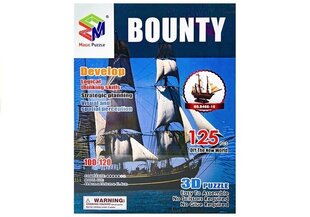 3D pusle Jigsaw Bounty Sailing, 125 tk hind ja info | Pusled | kaup24.ee