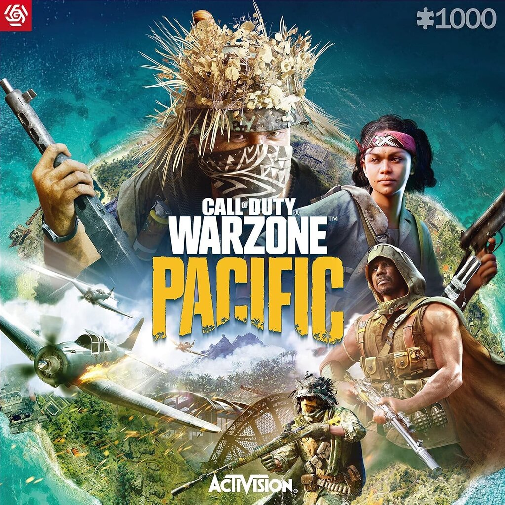 Pusle Call of Duty Warzone Pacific Good Loot Puzzle, 1000 tk цена и информация | Pusled | kaup24.ee