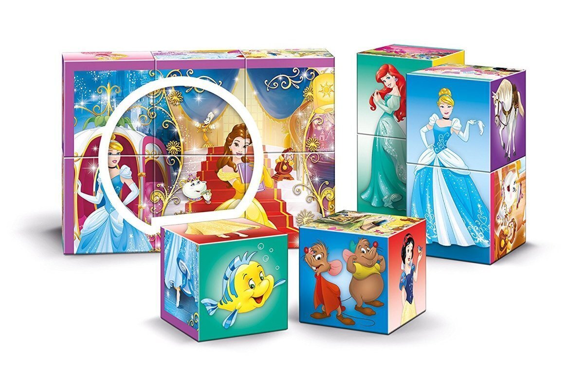 Pusle komplekt Clementoni Disney Princess, 12 tk цена и информация | Pusled | kaup24.ee