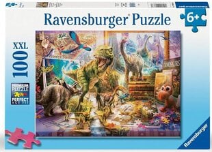 Pusle Ravensburgeri dinomänguasjad ärkavad ellu, 100 tk цена и информация | Пазлы | kaup24.ee