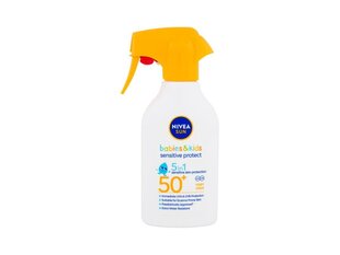 Päevituskreem Sun Babies & Kids Sensitive Protect Spray Sun Body Lotion Nivea hind ja info | Päikesekreemid | kaup24.ee