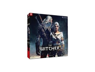 Pusle The Witcher: Geralt ja Ciri, 1000 tk цена и информация | Пазлы | kaup24.ee