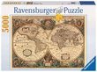 Pusle Ravensburger Vana maailmakaart, 5000 tk hind ja info | Pusled | kaup24.ee