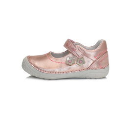 Кожаные туфли для девочки D.D.Step 030-1005B, розовые цена и информация | Детские туфли | kaup24.ee