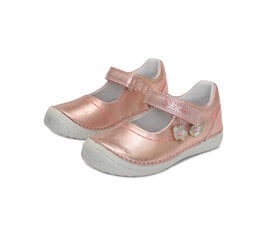 Кожаные туфли для девочки D.D.Step 030-1005B, розовые цена и информация | Детские туфли | kaup24.ee