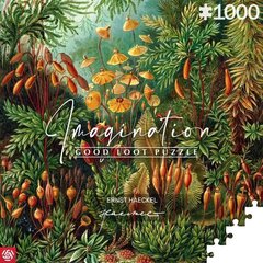 Taimedega pusle Kujutlusvõime Ernst Haeckel Muscinae, 1000 tk hind ja info | Pusled | kaup24.ee