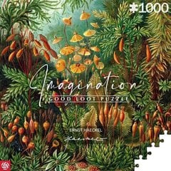 Taimedega pusle Kujutlusvõime Ernst Haeckel Muscinae, 1000 tk цена и информация | Пазлы | kaup24.ee