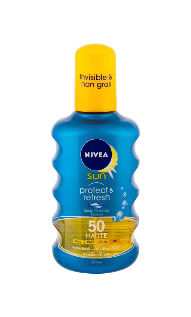 Päikesekreem Sun Protect & Dry Touch Invisible Spray Sun Body Lotion hind ja info | Päikesekreemid | kaup24.ee