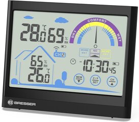 Bresser 7007402 метеостанция с сенсорным экраном, беспроводная цена и информация | Метеорологические станции, термометры | kaup24.ee
